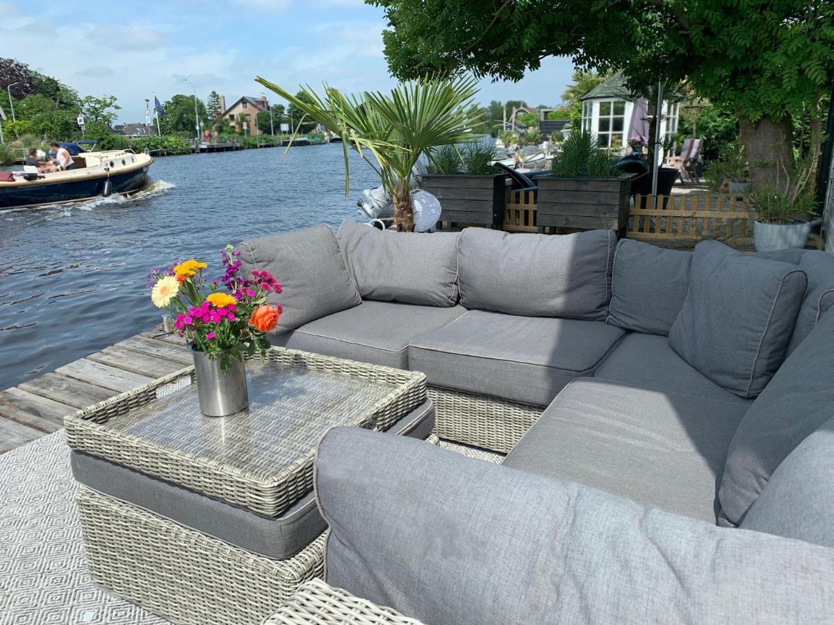 Holiday Home At The Water, Fire Place, Boat And Sup Rent, Near Amsterdam Aalsmeer Ngoại thất bức ảnh