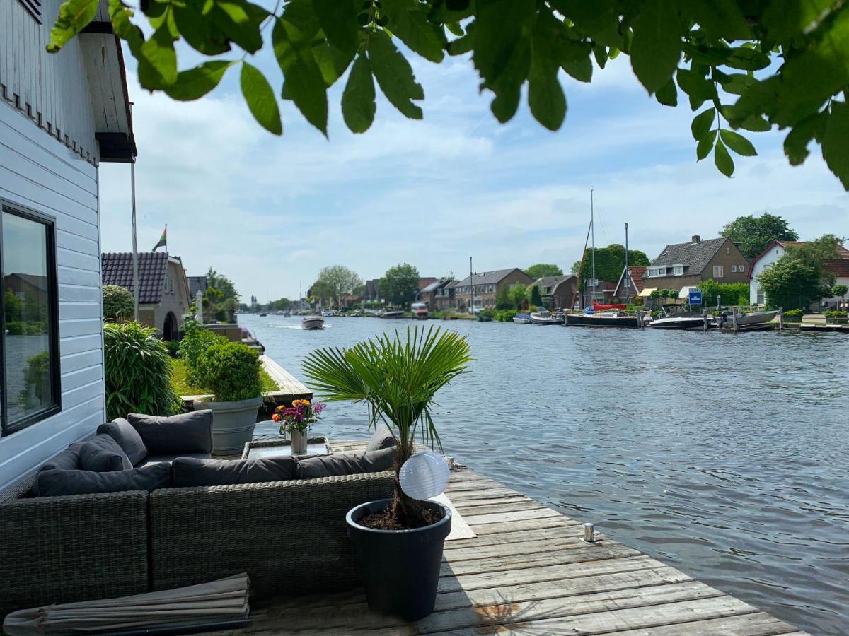 Holiday Home At The Water, Fire Place, Boat And Sup Rent, Near Amsterdam Aalsmeer Ngoại thất bức ảnh