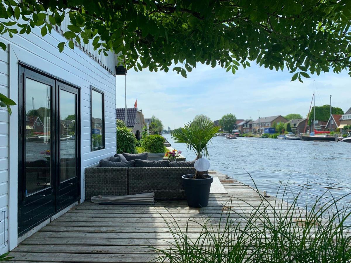 Holiday Home At The Water, Fire Place, Boat And Sup Rent, Near Amsterdam Aalsmeer Ngoại thất bức ảnh